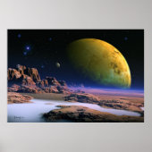 Cosmic vista - ruimtekunst poster (Voorkant)