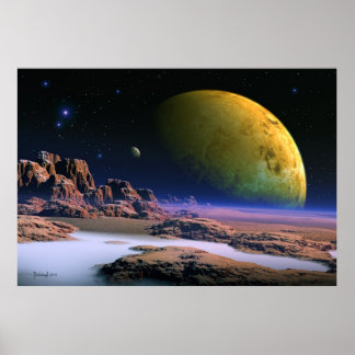 Cosmic vista - ruimtekunst poster