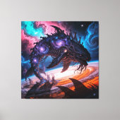 Cosmic Void Leviathan – Galactic Horror Art Print (Voorkant)