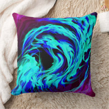 "Cosmic Vortex" decoratief kussen
