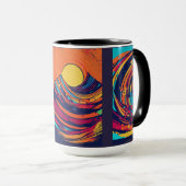 "Cosmic Vortex Mok" Mok (Voorkant rechts)