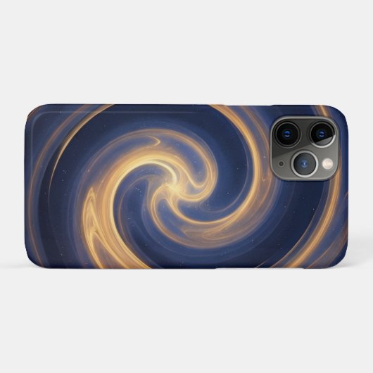 Cosmic Vortex of Golden Light Case-Mate iPhone Case (Achterkant (horizontaal))