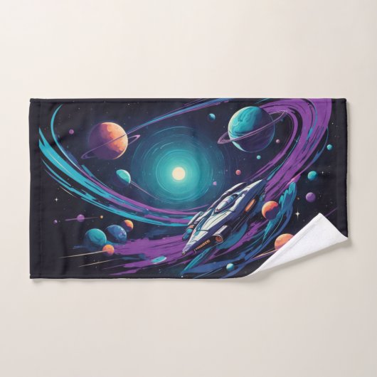 Cosmic Voyage Handdoek (Handdoek)