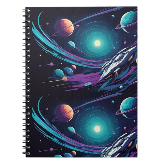 Cosmic Voyage Notitieboek (Voorkant)