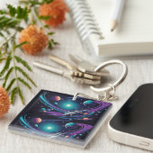 Cosmic Voyage Sleutelhanger (Voorkant Rechts)