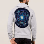 Cosmic Voyager Star Hoodie - Mannen (Achterkant)