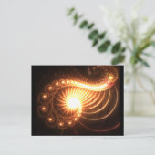 Cosmic-vraag Briefkaart (Staand voorkant)