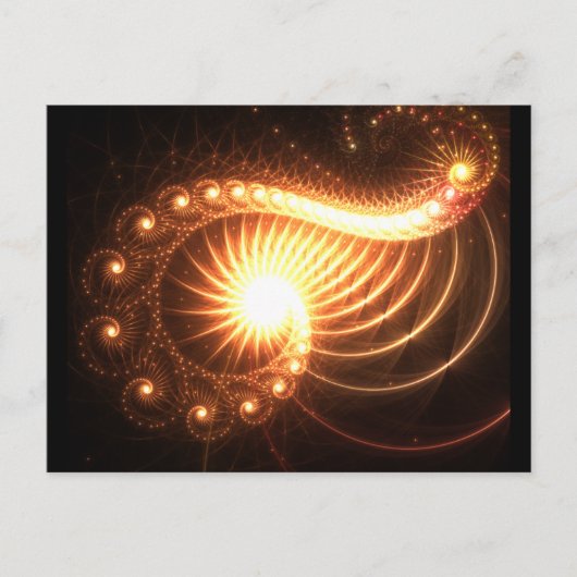 Cosmic-vraag Briefkaart (Voorkant)