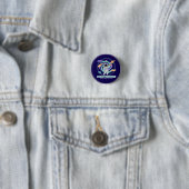 Cosmic Wanderer Astronaut Telescop Ronde Button 3,2 Cm (In situ)