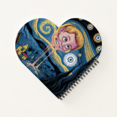 Cosmic Whimsy Notitieboek (Achterkant)