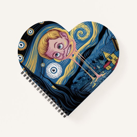 Cosmic Whimsy Notitieboek (Voorkant)