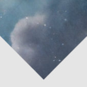 Cosmic White Horse Artistic Craft Decoupage Tissuepapier (Detail)