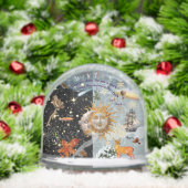 Cosmic Winter Snow Globe Sneeuwbol (Kerstmis)