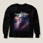 Cosmic Wisdom T-Shirt - Galaxy Sage Design"T-shirt (Voorkant)