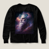 Cosmic Wisdom T-Shirt - Galaxy Sage Design"T-shirt (Achterkant)
