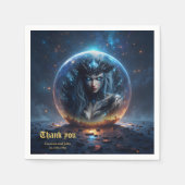 Cosmic Witch – Born from the Star Sphere.  Servet (Voorkant)