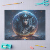 Cosmic Witch – Born from the Star Sphere. Tissuepapier (Craft)