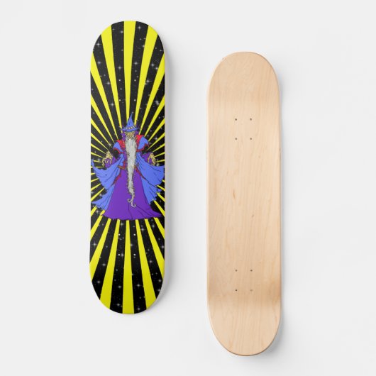 Cosmic Wizard Skateboard (Voorkant)