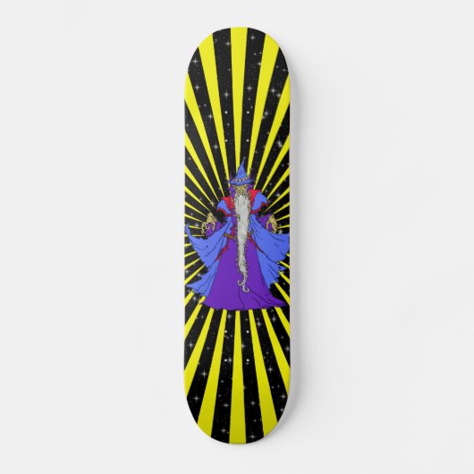 Cosmic Wizard Skateboard (Voorkant)