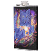 Cosmic Wolf Heupfles (Links)