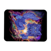Cosmic Wolf Magneet (Horizontaal)
