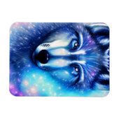 Cosmic Wolf Magnet Magneet (Horizontaal)