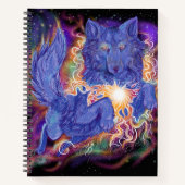 Cosmic Wolf Notitieboek (Voorkant)