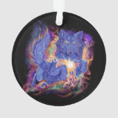 Cosmic Wolf Ornament (achterkant)