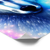 Cosmic Wolf Poster (Hoek)