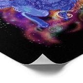 Cosmic Wolf Poster (Hoek)