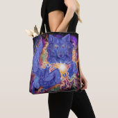 Cosmic Wolf Tote Bag (Dichtbij)