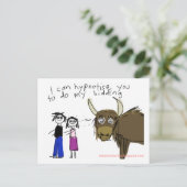 Cosmic Yak #2 Briefkaart (Staand voorkant)