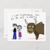 Cosmic Yak #2 Briefkaart (Voorkant / Achterkant)