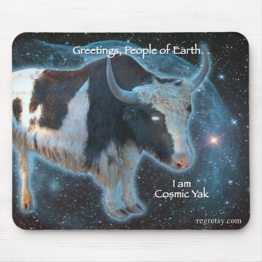Cosmic Yak Muismat (Voorkant)