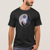 Cosmic Yin Yang Paw T-shirt (Voorkant)