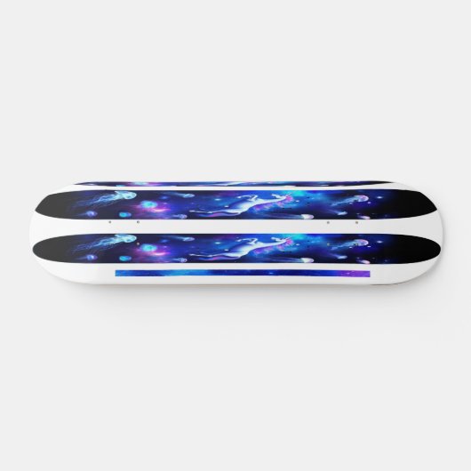 Cosmic Zee Journey Persoonlijk Skateboard (Horizontaal)