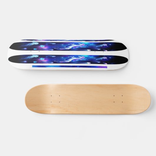 Cosmic Zee Journey Persoonlijk Skateboard (Horizontaal)