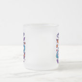 Cosmically Spooky Design Space Skeleton Halloween Matglas Koffiemok (Center)