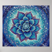 CosmicBlue Poster (Voorkant)