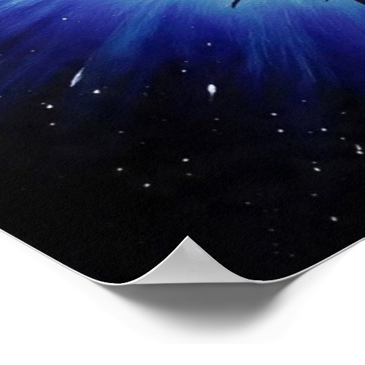 CosmicBlueRose Poster (Hoek)