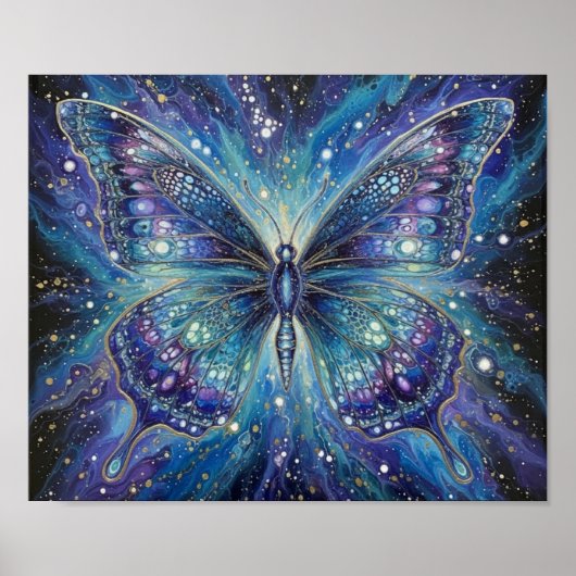CosmicButterFlyFantasy Poster (Voorkant)