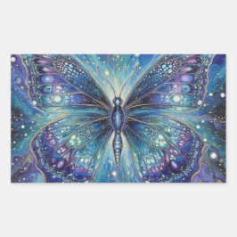 CosmicButterFlyFantasy Rechthoekige Sticker