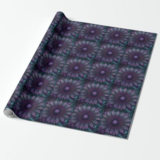 CosmicDaisy Cadeaupapier (Uitgerold)