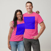 CosmicDark Blue Polka Dot T-shirt (Unisex)