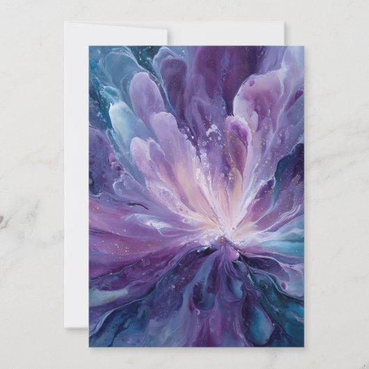 CosmicFlower Bedankkaart (Voorkant)