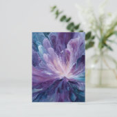 CosmicFlower Briefkaart (Staand voorkant)