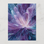 CosmicFlower Briefkaart (Voorkant)
