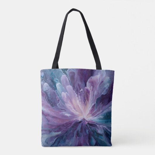 CosmicFlower Tote Bag (Achterkant)