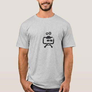 Cosmicity Logobot Grey Disted T-shirt