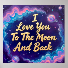CosmicLoveMoon Poster